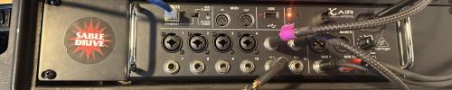 The XR 12 mixer with some stuff plugged in